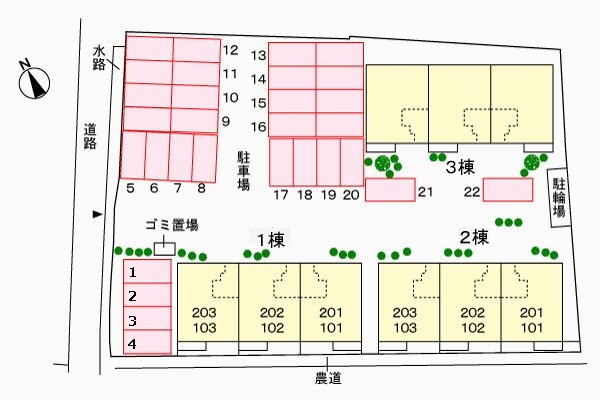 駐車場 メゾン・ド・ジュネスＫ　２
