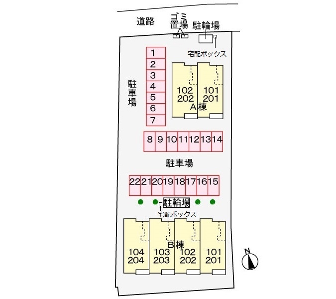 駐車場 リバーヒルＡ