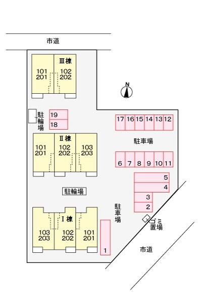 駐車場 ジュネスＭ　Ⅱ