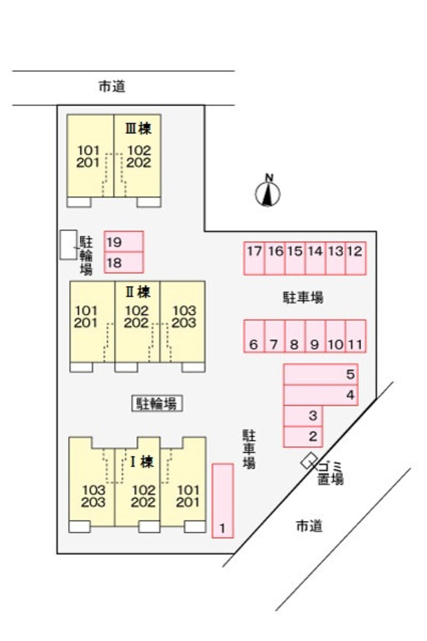 駐車場 ジュネスＭ　Ⅱ