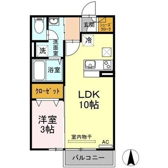 間取図 グランツ松島Ｃ