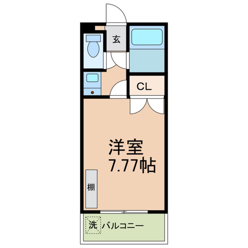 間取図 ベルメゾン松福