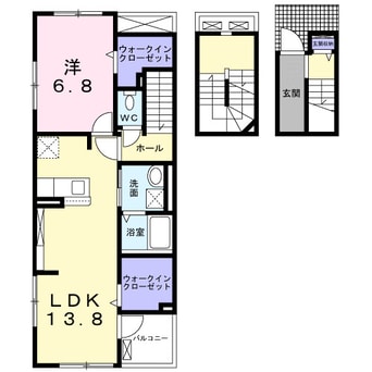 間取図 プレッソ春日