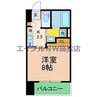 シャリンティア 1Kの間取り
