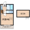 リッチモンド高松町第2 1Kの間取り
