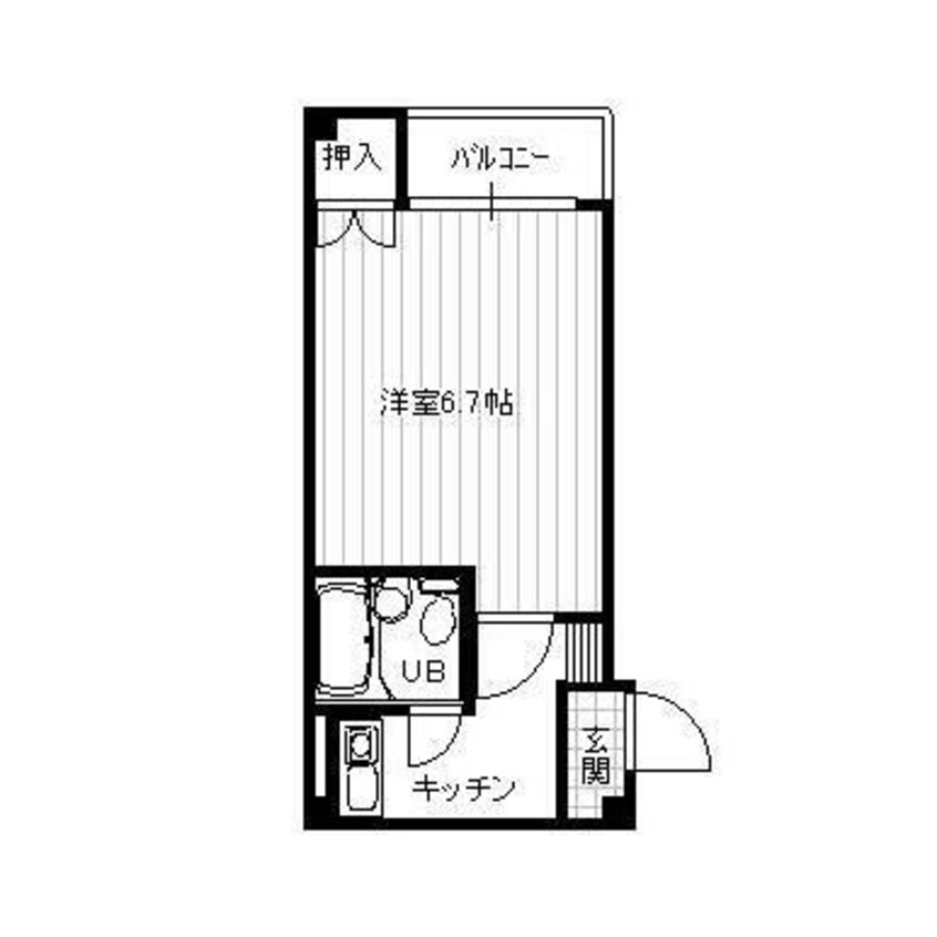 間取図 パサージュ中山