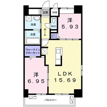 間取図 クラール上福岡