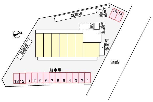 駐車場 クラール上福岡