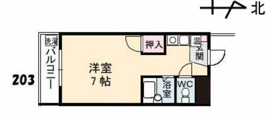 間取図 照島マンション