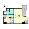 Ｓ－ＦＯＲＴ高松中野町 1Kの間取り