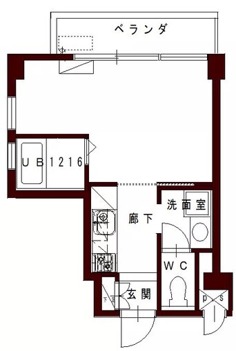 間取図 コリドールノール