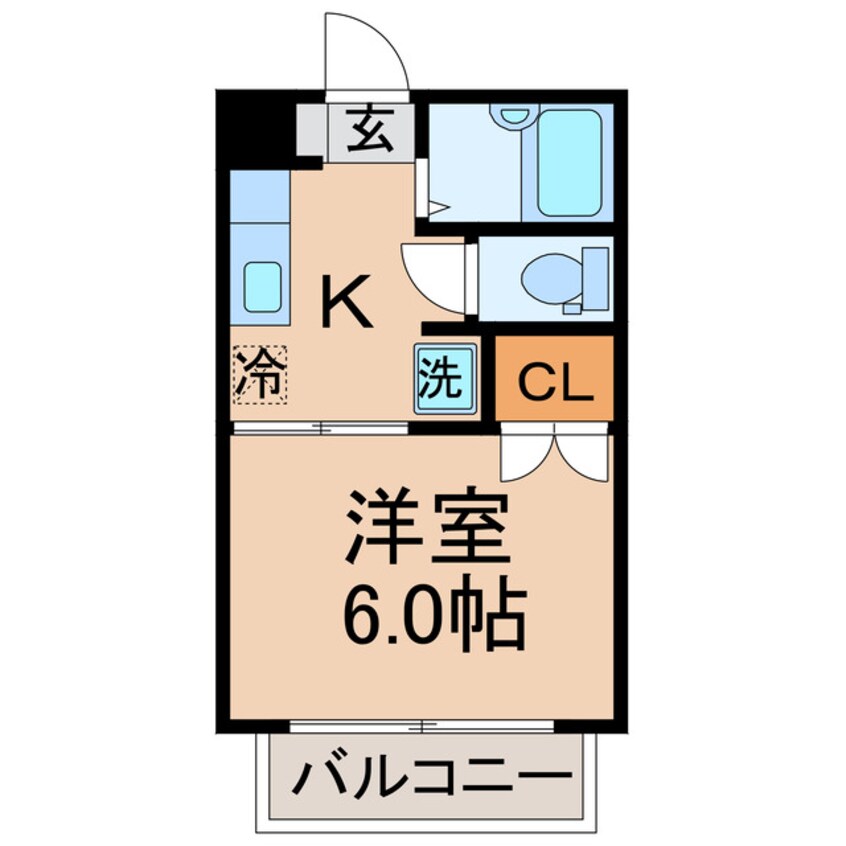 間取図 リッチモンド香西