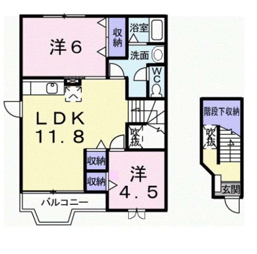 間取図 センチュリー２１　Ｅ