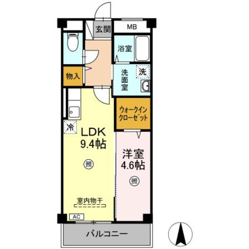 間取図 フォレスト林町