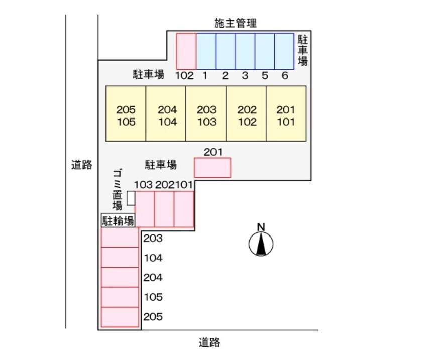 駐車場 エクセル・コート
