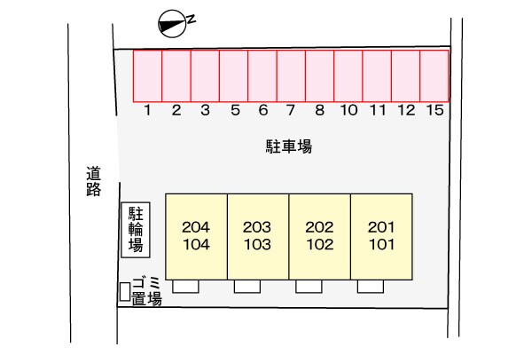 駐車場 エルディムＴＡＫＡＹＡ