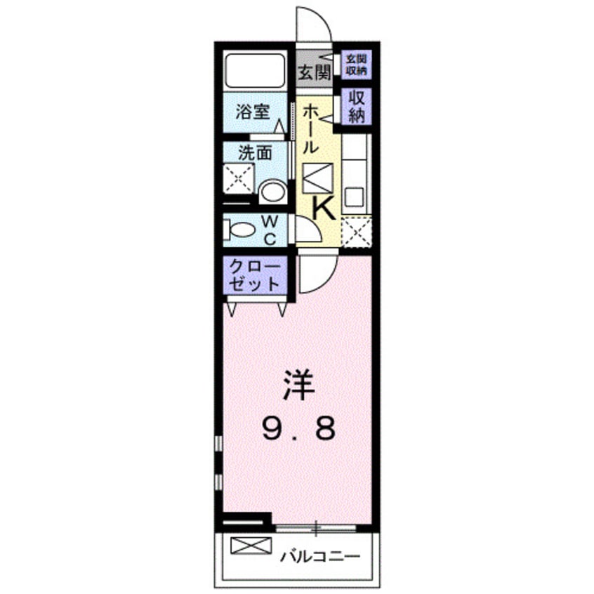 間取図 プレッソＤＫ