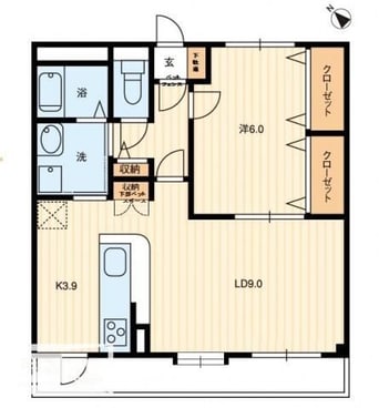 間取図 フォブール立石