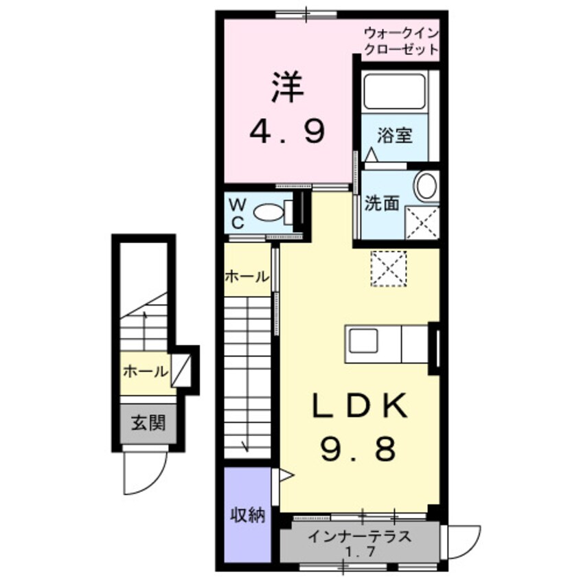 間取図 サニー・プレイス太田