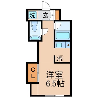 間取図 CLASYARD FUJITSUKA