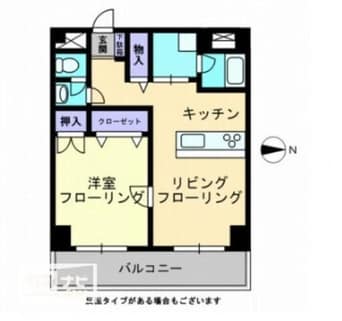間取図 栗林ＫＯＨＡＲＵＢＩ