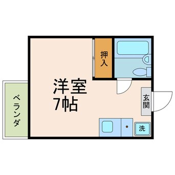 間取図 片原町駅北マンション