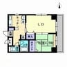 アルカディア西内町 1LDKの間取り