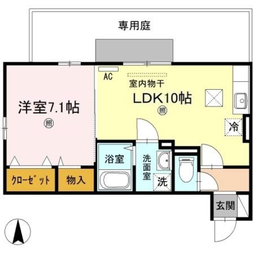間取図 アヴァンサール 仁