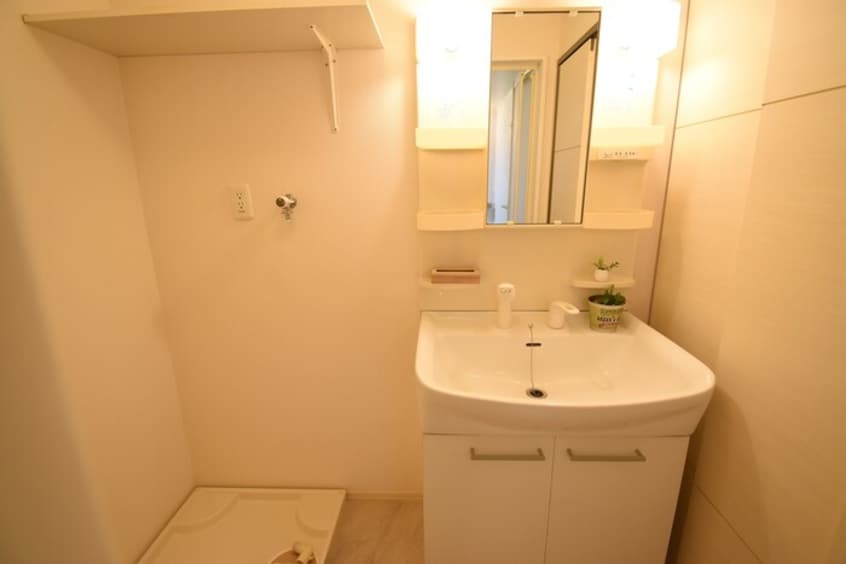 洗髪洗面化粧台・室内洗濯機置場 サンパティーク B棟