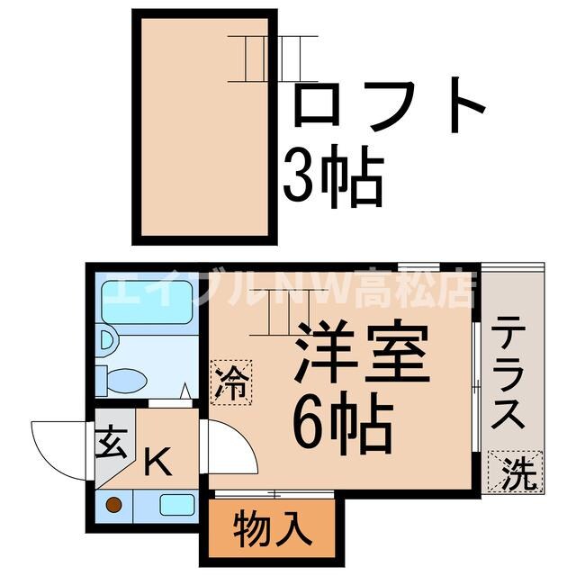 間取り図 リッチモンド新北第1
