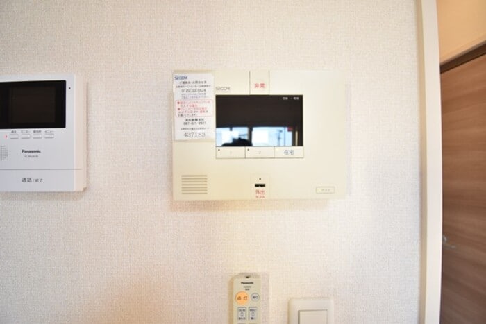 セコムのセキュリティシステム パティオ B棟