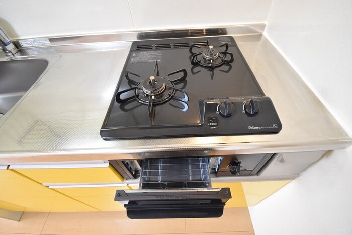 システムキッチンガスコンロ ユイマールガーデンⅢ