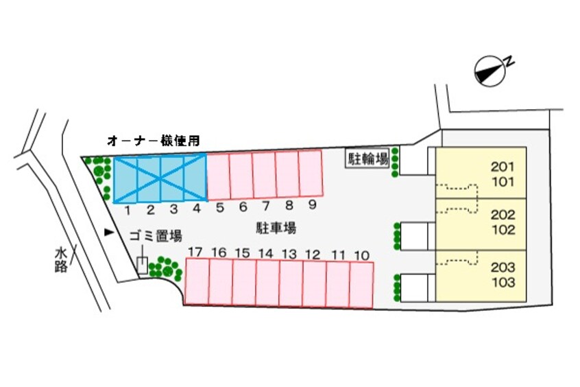 駐車場 エスト・モンターニュ