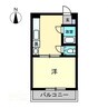 Ｒaffles Ｅxcellent 1DKの間取り
