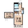 リッチモンド太田下町第２ 1Kの間取り