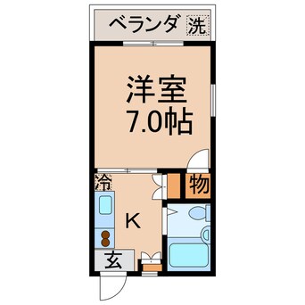 間取図 宮脇第１１マンション