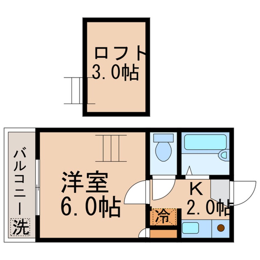 間取図 リッチモンド新北第２