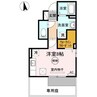 エスペランサ 花ノ宮 1Rの間取り