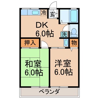 間取図 ハイム寺井