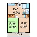 ハイム寺井　Ⅰの間取図