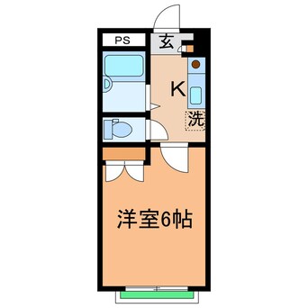 間取図 リッチモンド冨岡