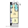 S-RESIDENCE中央町alectra 1LDKの間取り