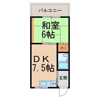 間取図 メゾン樹里杏