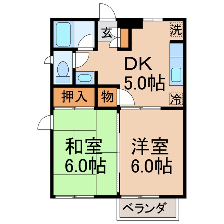 間取図 リッチモンド太田