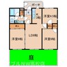 高松琴平電気鉄道<ことでん琴平線>/三条駅 徒歩20分 1階 築34年 3LDKの間取り