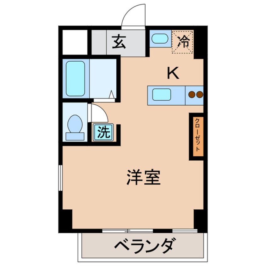 間取図 コリドールシュッド