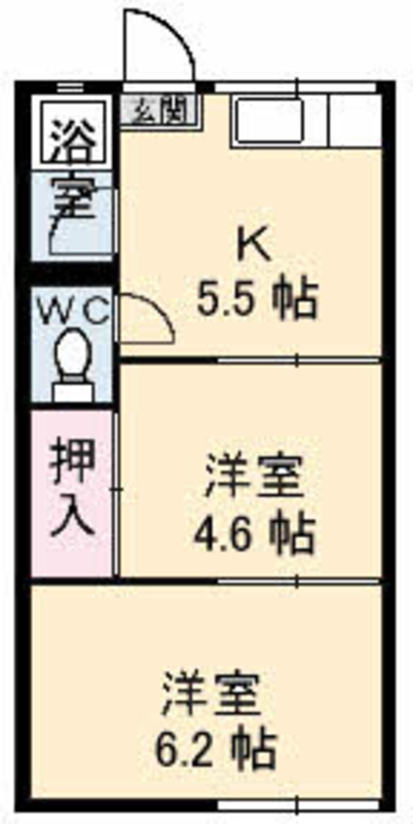 間取図 グレンズコテイジ