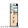 プレステージ伏石 1Kの間取り