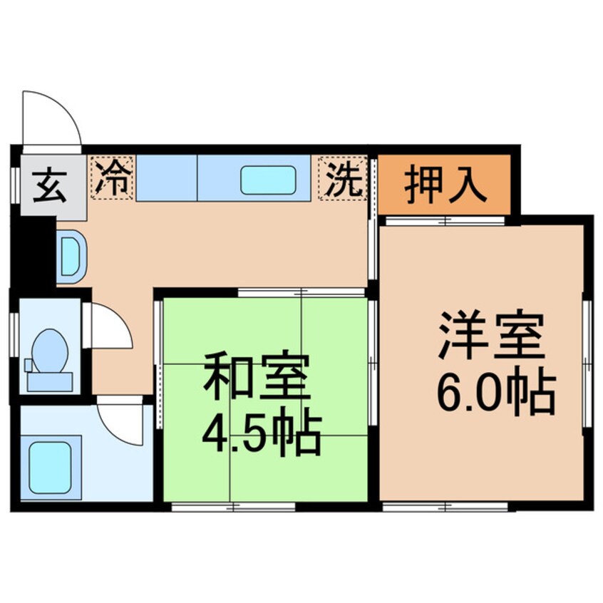 間取図 第三米井ビル