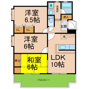 間取図 プレジール飛鳥